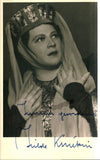 Konetzni, Hilde - Autograph Lot of 19 (Vienna State Opera)