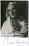 Konetzni, Hilde - Autograph Lot of 19 (Vienna State Opera)