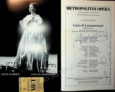 Kraus, Alfredo - Aliberti, Lucia in Lucia di Lammermoor 1988