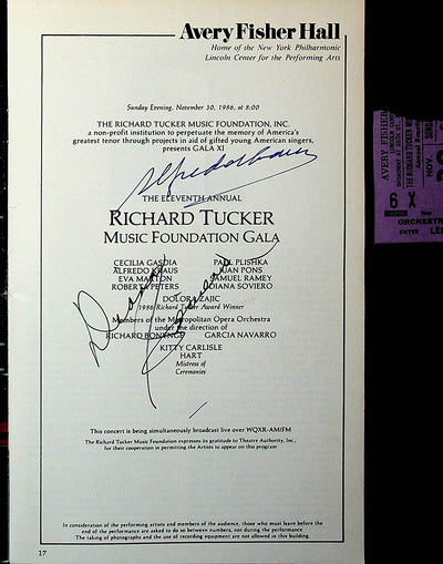 Kraus, Alfredo - Soviero, Diana in Richard Tucker Music Foundation Gala 1986