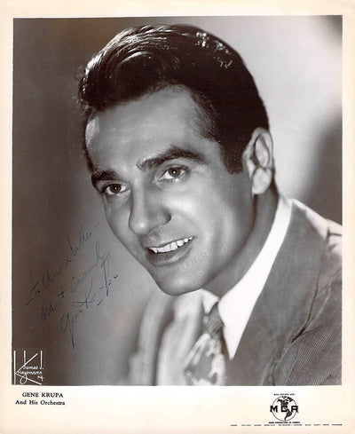 Krupa, Gene - Signed Photograph