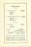 Kulenkampf, George - Concert Program Amsterdam 1933