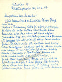 Kupper, Annelies - Autograph Letter Lot