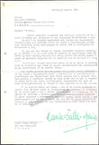 La Scala - Lot of Autograph Letters Signed + Typed Letters Signed + Unsigned Photos