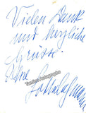 Lehmann, Lotte - Autograph Lot Photos & Cards