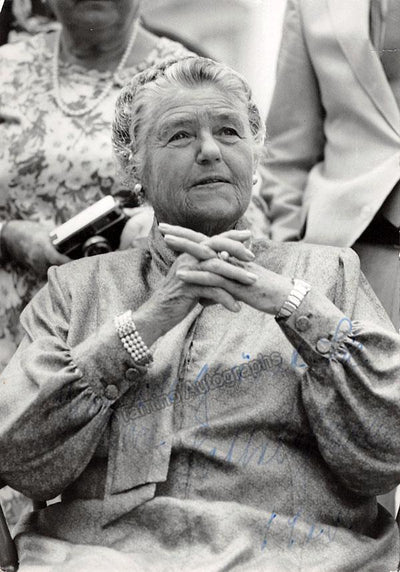 Lehmann, Lotte - Autograph Lot Photos & Cards