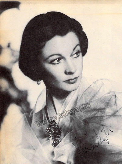 Leigh, Vivien - Signed Photo