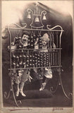 Les Hassan - Circus Acrobats and Dancers - Studio and Family Portrait Lot 1880s