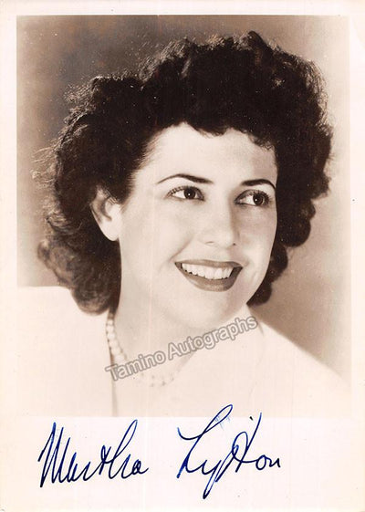 LIPTON, Martha