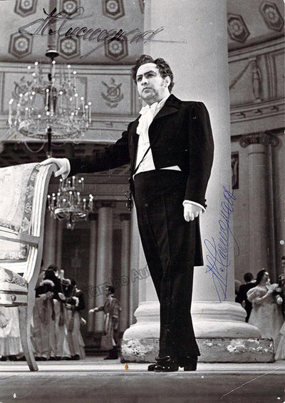 Lisitsian, Pavel - Signed Photo in Eugene Onegin