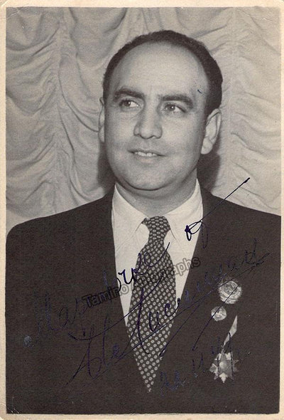 LISITSIAN, Pavel (Various Autographs)