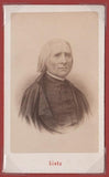 Liszt, Franz - Autograph Note Signed with Carte-de-Visite