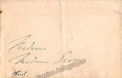 Liszt, Franz - Signed Envelope