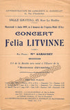 Litvinne, Felia - Autograph and Memorabilia Lot