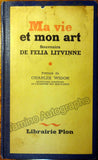 Litvinne, Felia - Signed Autobiography Book "My Life and My Art"