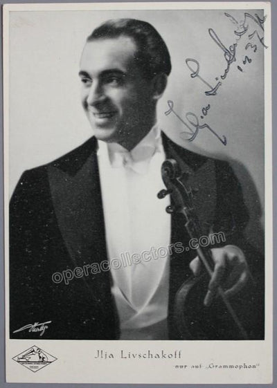 Livschakoff, Ilja - Signed Photograph