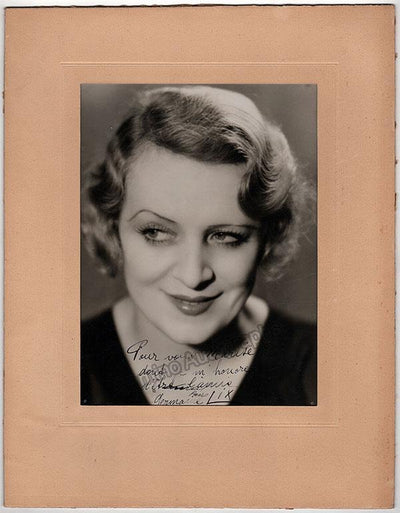 Lix, Germaine - Large Signed Photograph