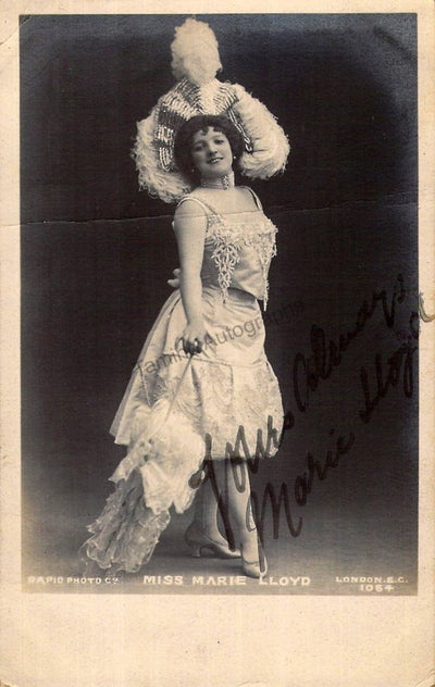 Lloyd, Marie - Signed Photograph