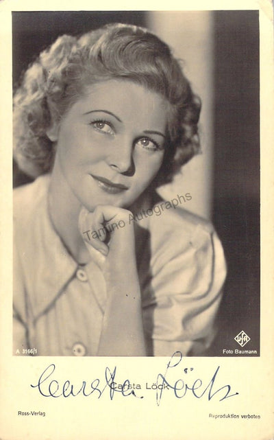 Lock, Carsta - Signed Photograph