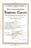 Loewe, Ferdinand -  Lot of 4 Programs 1900-1901