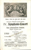 Loewe, Ferdinand -  Lot of 6 Programs 1900-1901