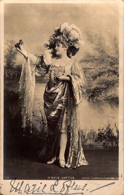 Loftus, Marie -Signed Photograph