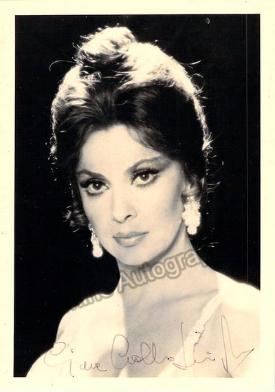 Lollobrigida, Gina - Signed Photo