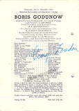London, George - Lot of Signed Photos & Programs 1951-1955