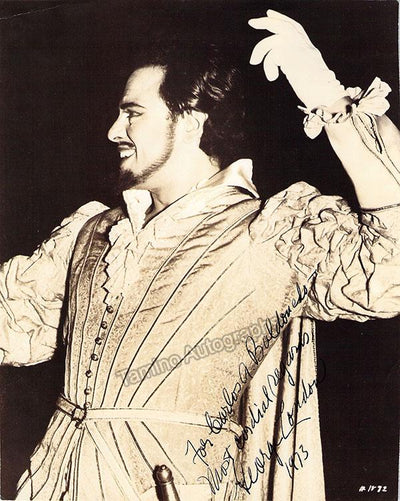 London, George - Signed Photo in Don Giovanni