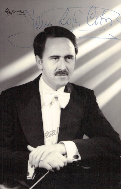 Lopez Cobos, Jesus - Signed photo