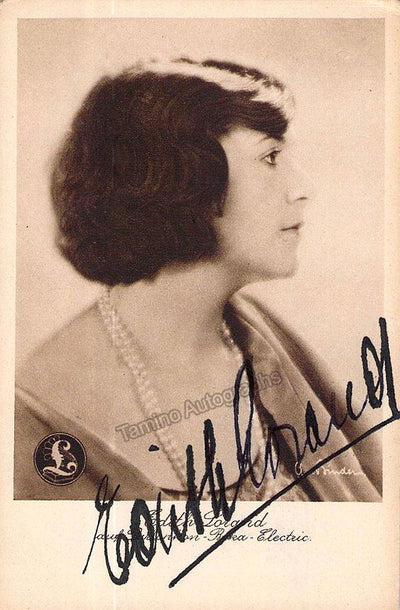 Lorand, Edith - Signed Photo