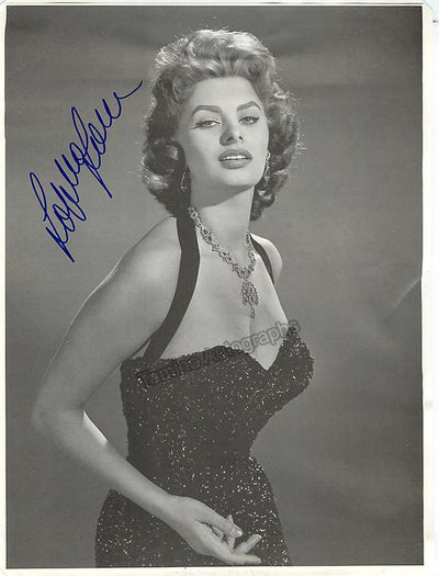 Loren, Sophia - Signed Photo