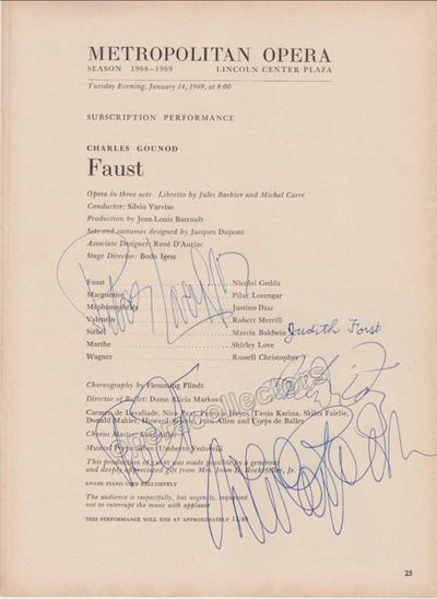 LORENGAR, Pilar - GEDDA, Nicolai (and others)