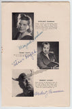 Lorenz, Max - Harshaw, Margaret - Ligeti, Desire - Janssen, Herbert - Signed Program Havana 1948