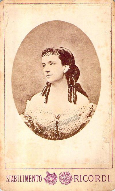 Lotti della Santa, Marcella - Unsigned CDV