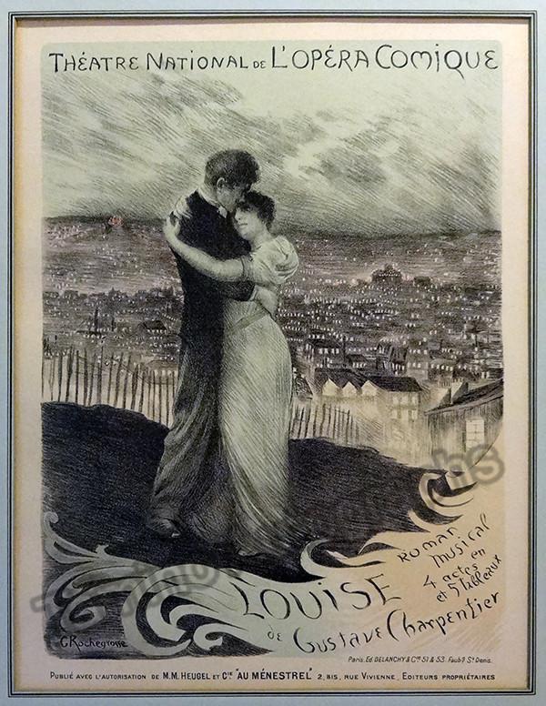 Louise by Charpentier - Original "Les Maîtres de l'Affiche" Vintage from the 1890s - Tamino