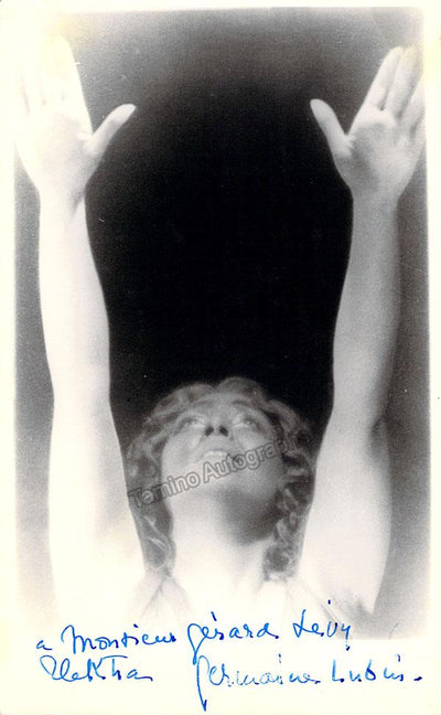 Lubin, Germaine - Signed Photo in Elektra