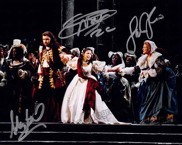 Lucia di Lammermoor - Lyric Opera of Chicago 2004 - Lot of 19 Signed Photos - Tamino