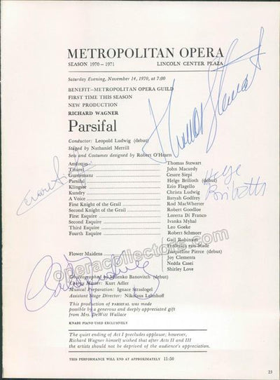 LUDWIG, Christa - SIEPI, Cesare - STEWART, Thomas - BRILIOTH, Helge