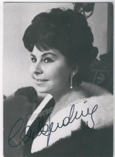 Ludwig, Christa - Signed photo