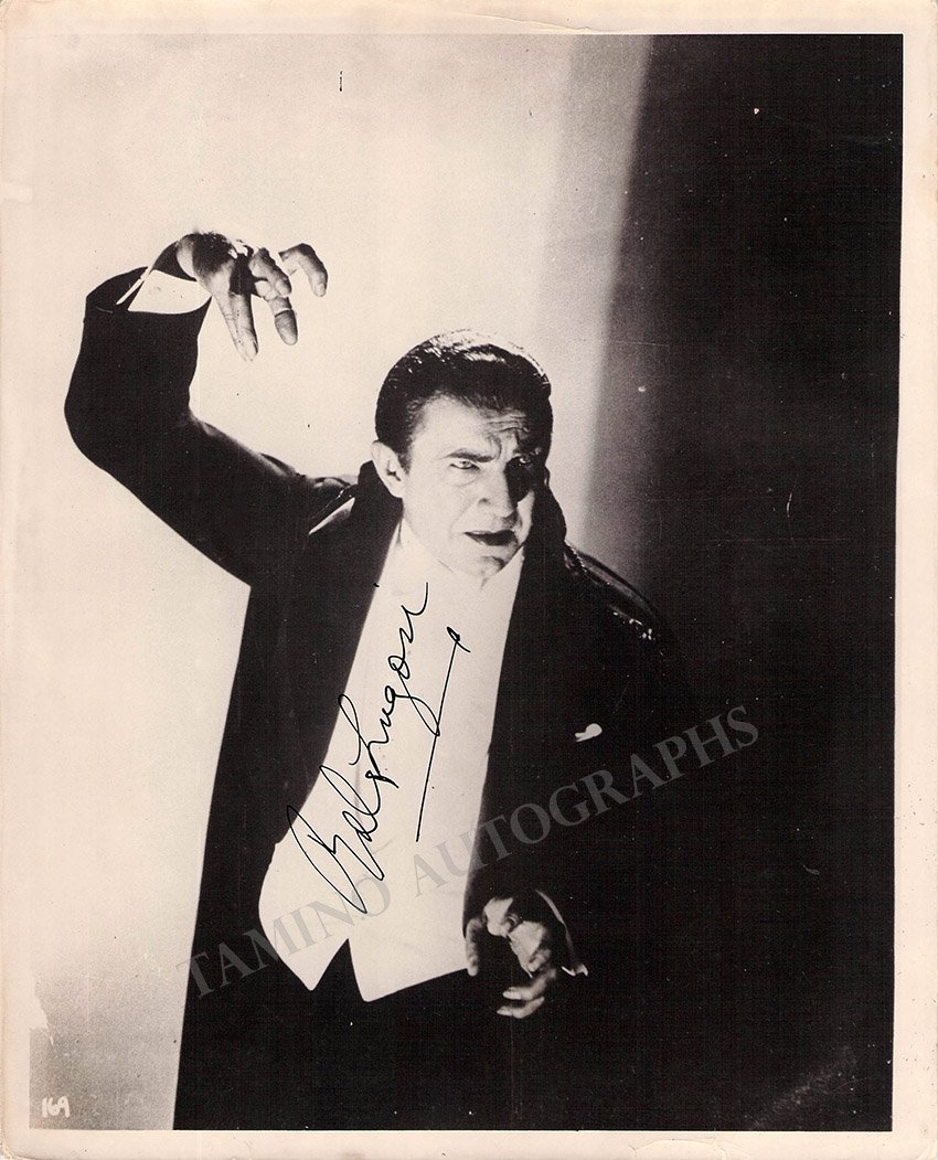 Lugosi, Bela - Signed Photograph as Dracula