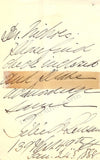 Lussan, Zelie de - Autograph Note Signed + Cabinet Photo