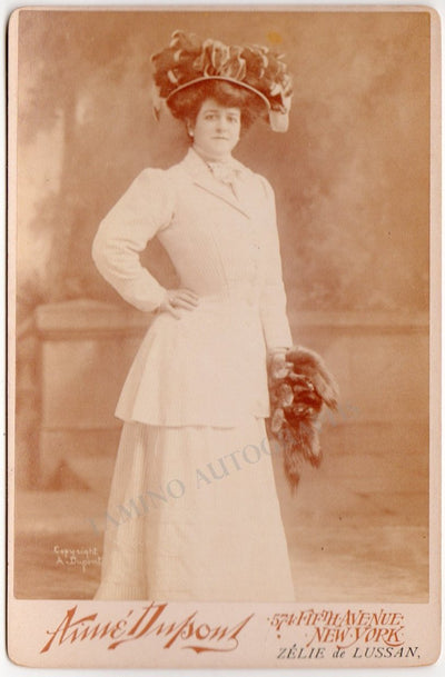 Lussan, Zelie de - Cabinet Photo