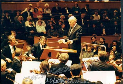 Lutoslawski, Witold - Signed photo conducting
