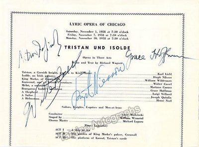 Nilsson, Birgit - Hoffman, Grace - Rodzinski, Artur - Cassel, Walter 1958