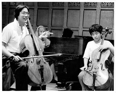 Ma, Yo-Yo - Set of 6 Original Photos of Masterclass 1989