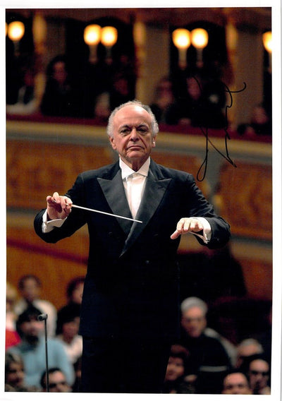 Maazel, Lorin - Signed Photo Conducting