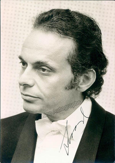 Maazel, Lorin - Signed Photo Young