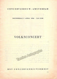 Machula, Tibor de - Damen, Jan - Concert Program Amsterdam1956