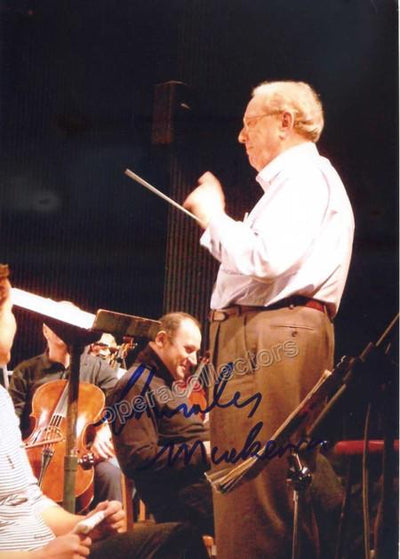 Mackerras, Charles - Signed photo conducting